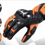 Deba Motorradhandschuhe aus echtem Rindsleder